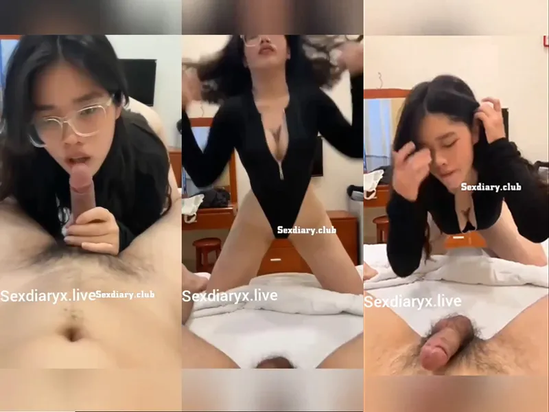 Em rau vú đẹp kính cận liếm cây hàng điêu luyện